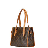 ルイ ヴィトン モノグラム ポパンクール オ ショルダーバッグ トートバッグ M40007 ブラウン PVC レザー レディース LOUIS VUITTON 【中古】